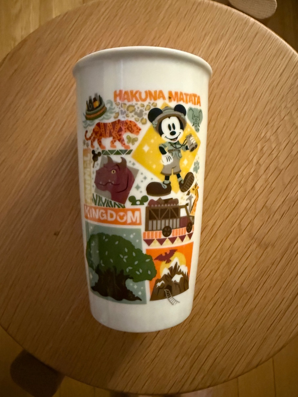 Starbucks Animal Kingdom Ceramic Tumbler Mug